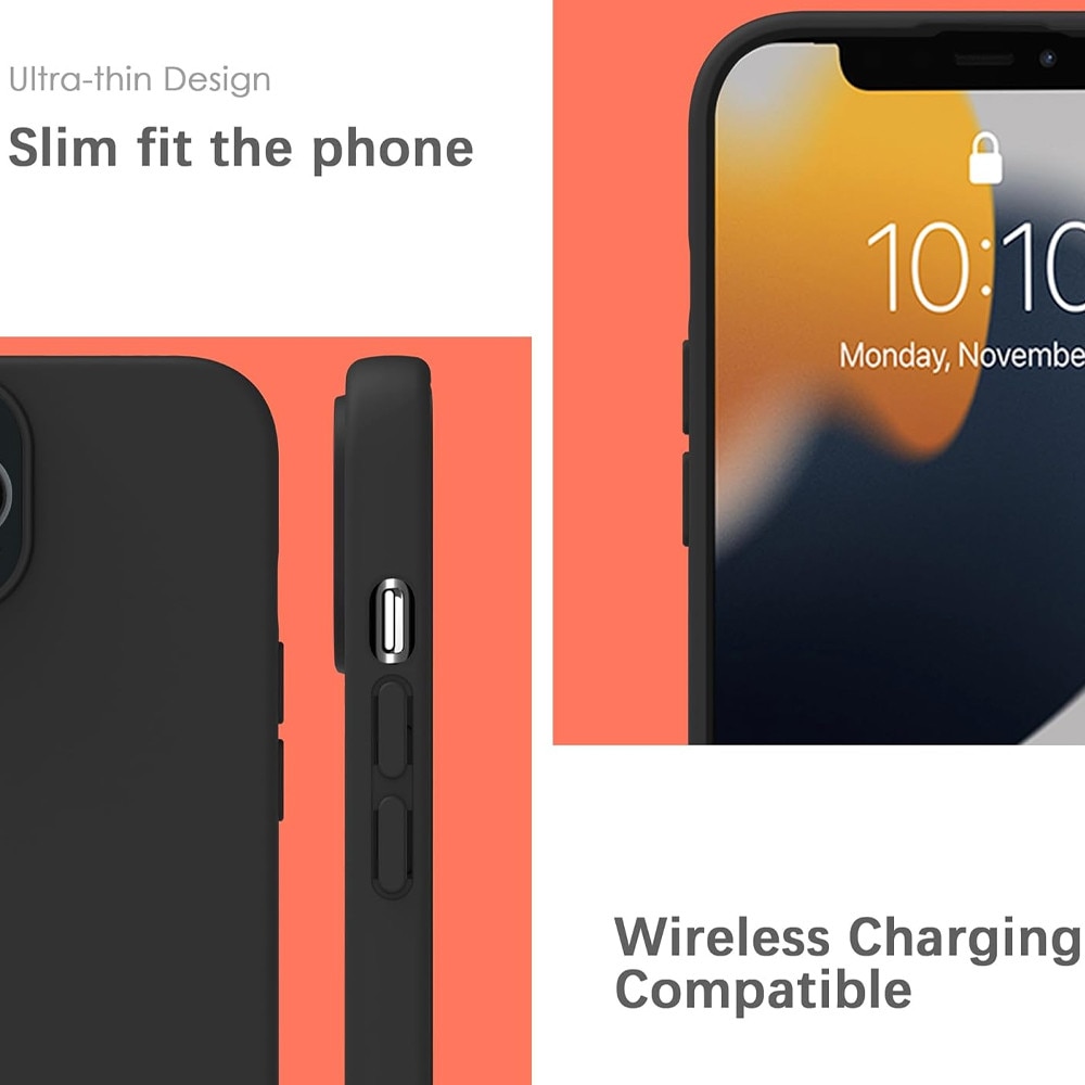 Husa din Silicon pentru Apple iPhone 11 Pro, Flexibila, Soft & Slim Fit, Rezistenta la Zgarieturi, Finisaj Matte, Negru