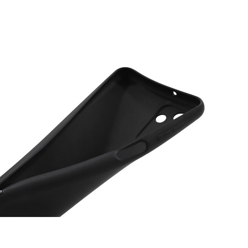 BestCase® Husa 0.8MM Slim Silicon, Compatibila Cu Honor 200, Rezistenta la uzura, Protectie Camera, Negru mat