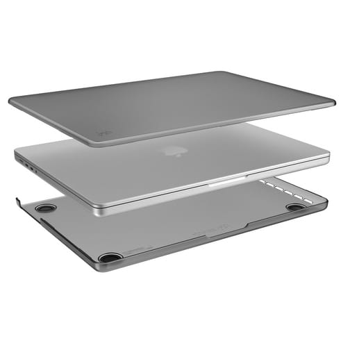 Carcasa laptop Speck compatibila cu Apple MacBook Pro 16", Policarbonat, Gri
