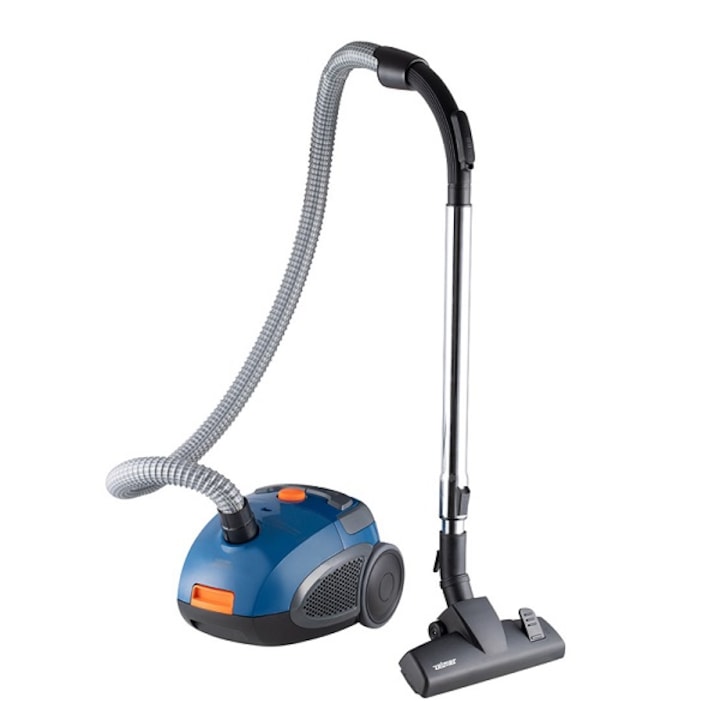 Aspirator cu sac, Zelmer, ZVC241P, 800W, capacitate sac 2L, Albastru