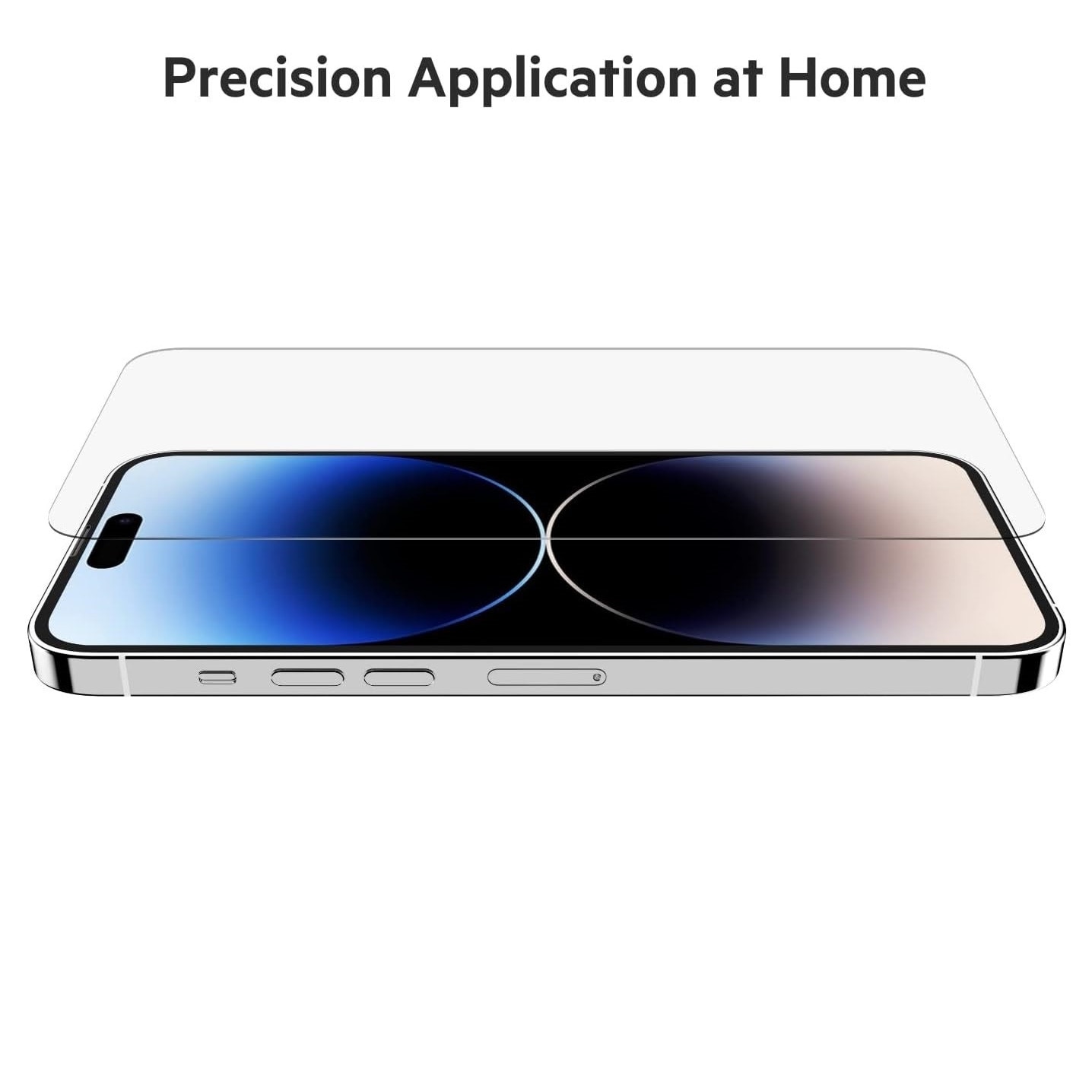 Folie de protectie din sticla securizata, Sigloo, pentru iPhone 14 ProMax