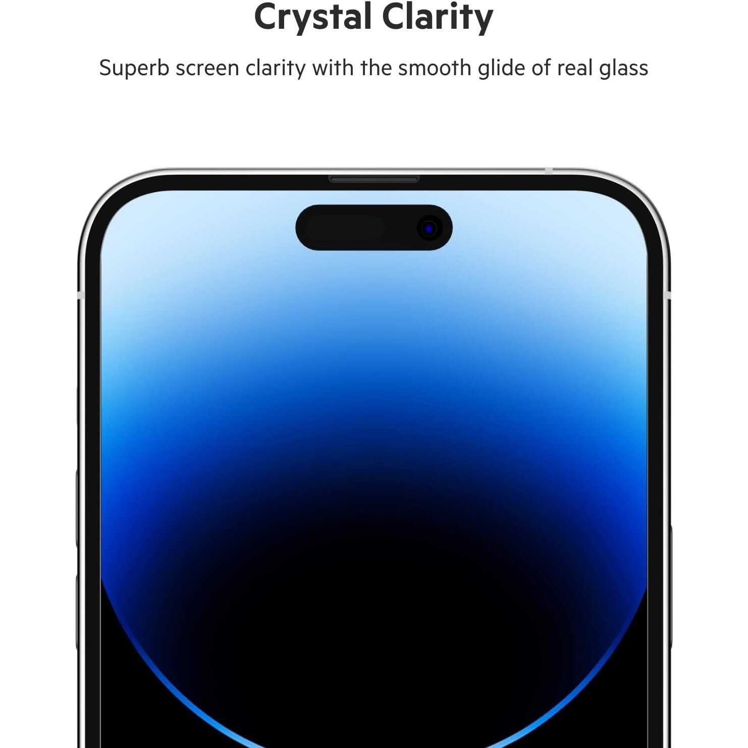 Folie de protectie din sticla securizata, Sigloo, pentru iPhone 14 ProMax