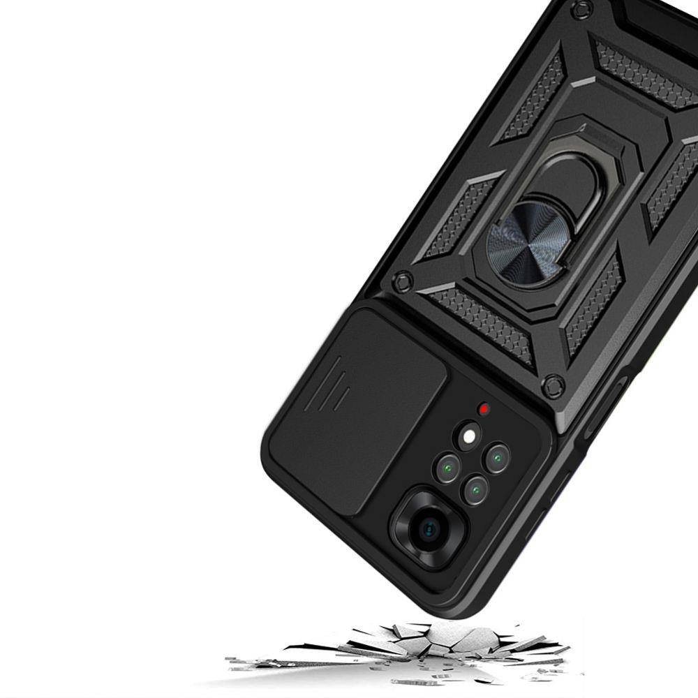 Husa pentru Xiaomi Redmi Note 11 / Note 11s camshield pro ring black