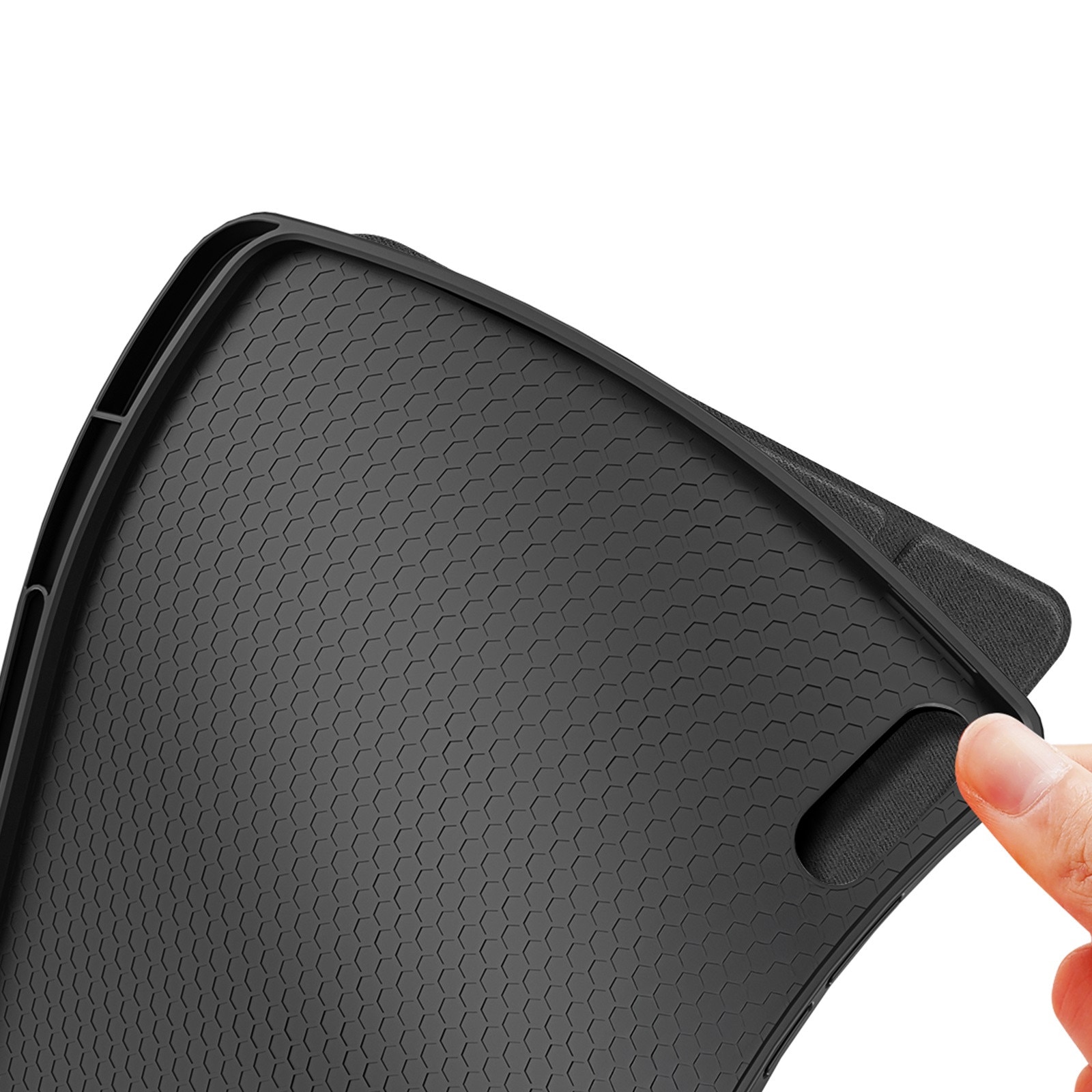 Husa tableta Dux Ducis Domo Series, neagra, pentru Samsung Galaxy Tab S11 Ultra, cu suport si functie auto wake/sleep