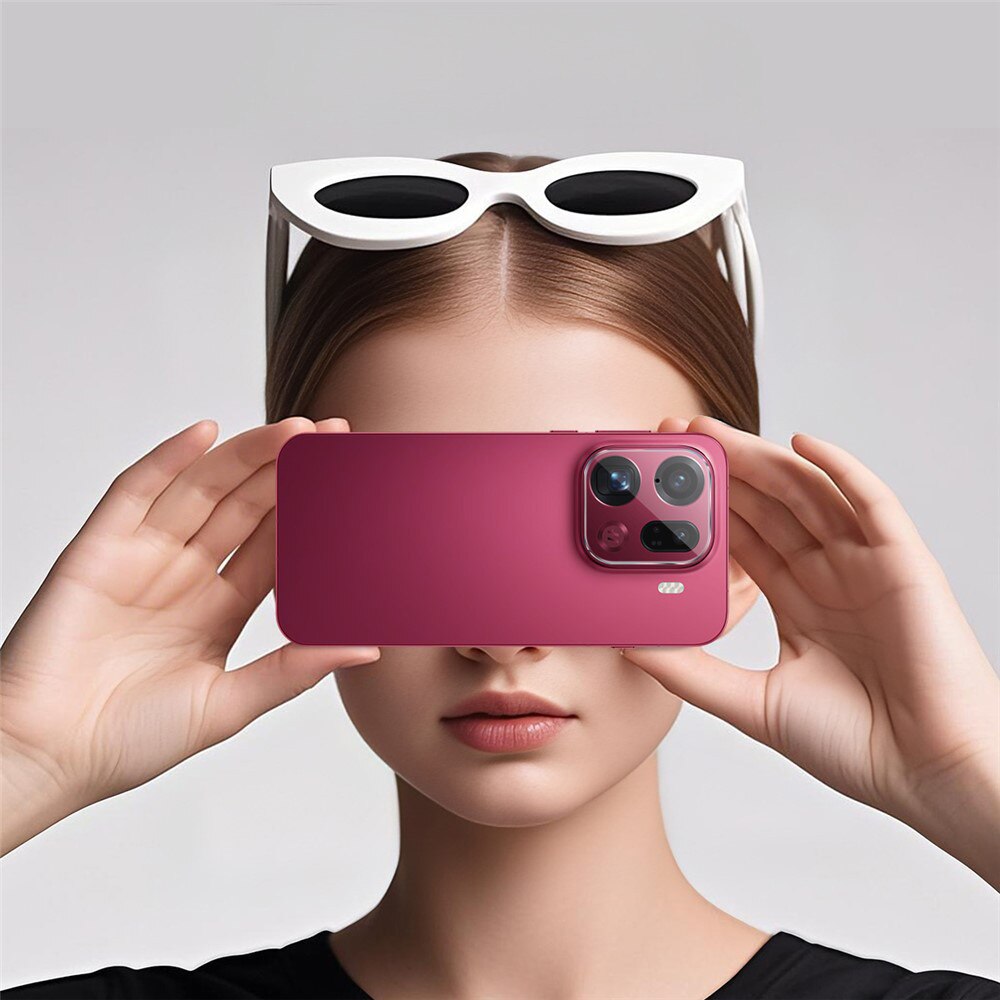 2x Folii protectie ERBORD pentru camera Oppo Find X9 Pro, transparent, 9H