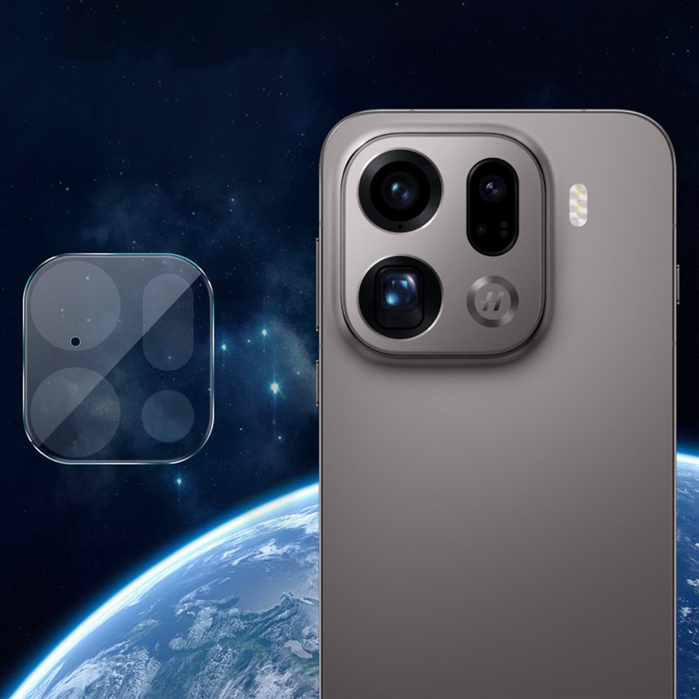 2x Folii protectie ERBORD pentru camera Oppo Find X9 Pro, transparent, 9H