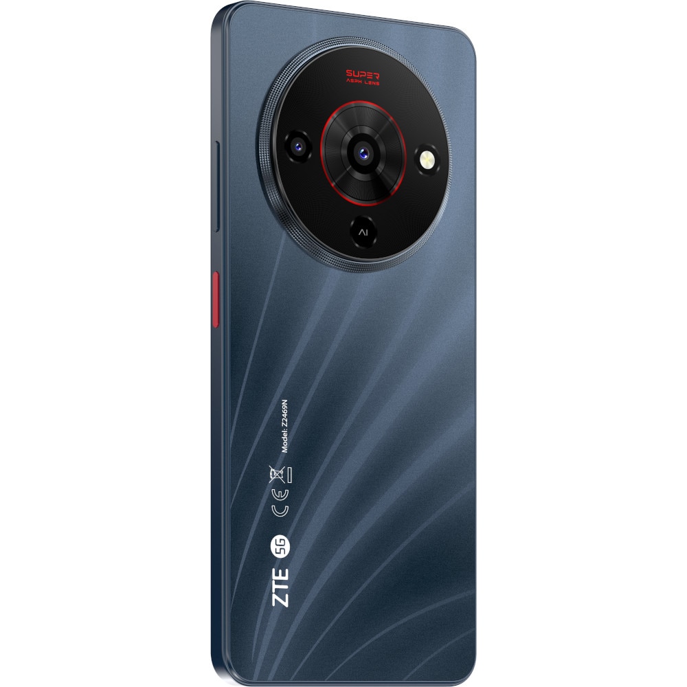 Telefon mobil ZTE Blade A76 5G, 128GB, 4GB, Dual SIM, Stardust Black