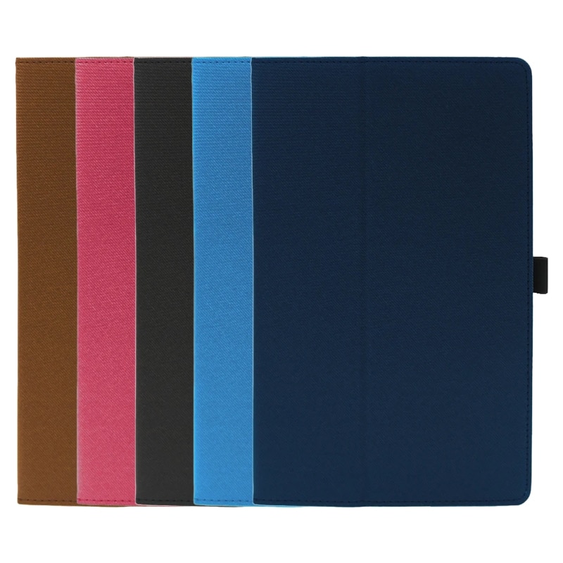 Husa tableta pentru TCL NxtPaper 11, piele cu efect de hartie, 2 plieri, anti-soc, inchidere magnetica, negru