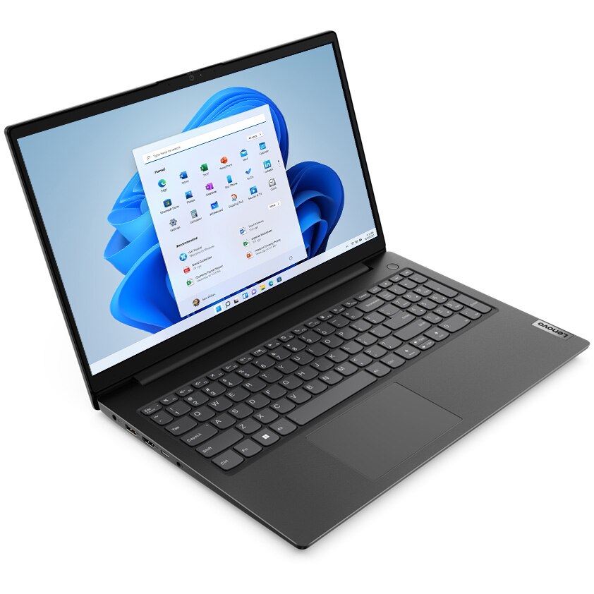 Laptop Lenovo V15 G4 cu procesor Intel® Core™ i3-1315U pana la 4.5GHz, 15.6'' Full HD, 8GB DDR4 RAM, 256GB SSD, Intel® UHD Graphics, Windows 11 Pro, Black