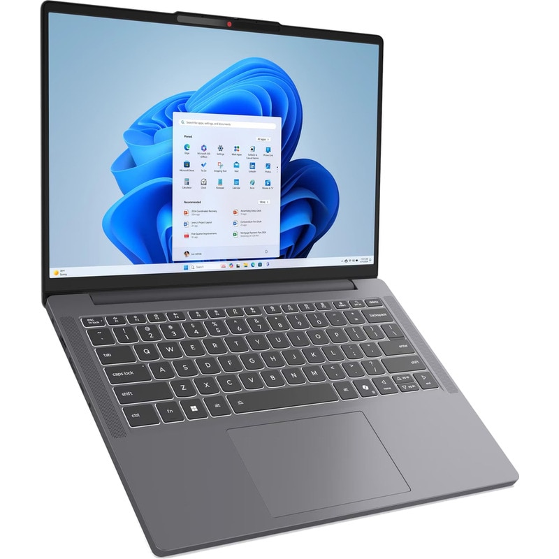 Laptop Lenovo IdeaPad Slim 3 14IRH10 cu procesor Intel® Core i7-13620H pana la 4.9GHz, 14" WUXGA, OLED, 8GB DDR5, 512 GB SSD, Intel® UHD Graphics, No OS, Luna Grey