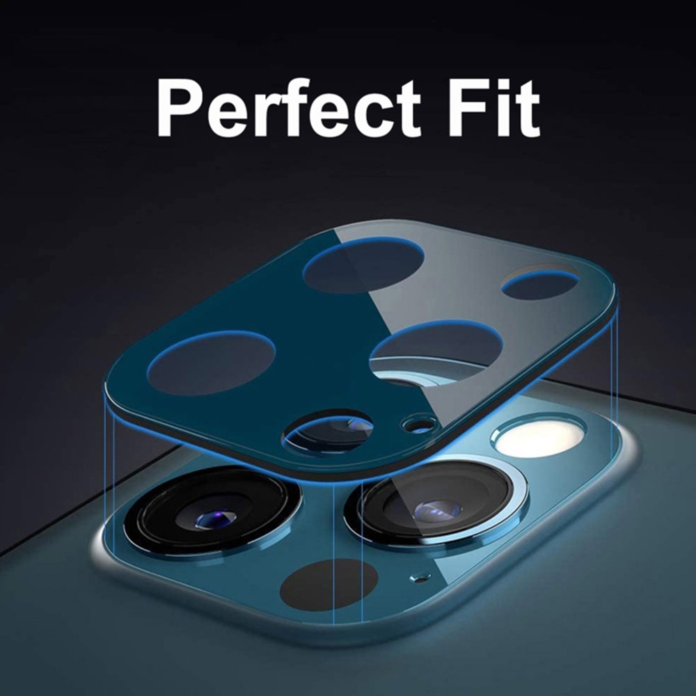 Folie protectie camera pentru iPhone 17 Pro Max, Techsuit Full Glass, Silver