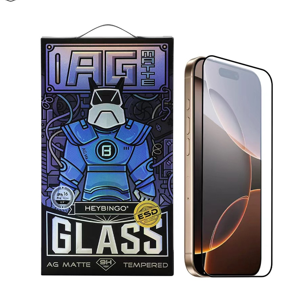 Folie Anti-reflexie Pentru Apple iPhone 11 PRO HEYBINGO, din Sticla Securizata Anti-Reflexie, Rezistenta la Zgarieturi