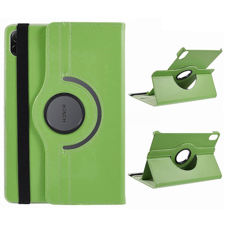 Husă rotativă pentru tabletă, Pentru Honor Pad X8a/X9, Verde