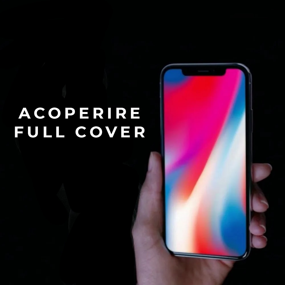 Folie Sticla PremiumCell, Compatibil Apple iPhone 13 Pro Max, Protectie Superioara, Acoperire totala - Negru