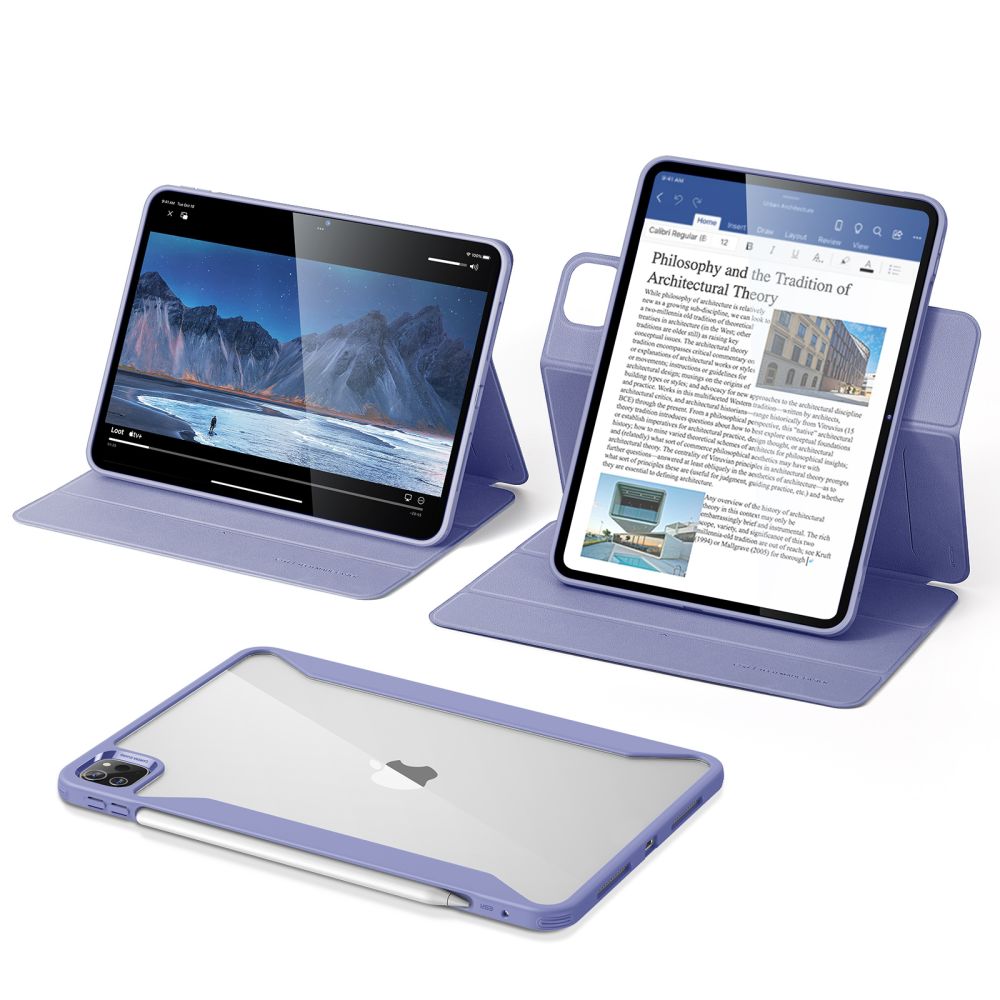 Husa ESR Rebound Hybrid compatibila cu iPad Pro 11 inch 2024 Lavender