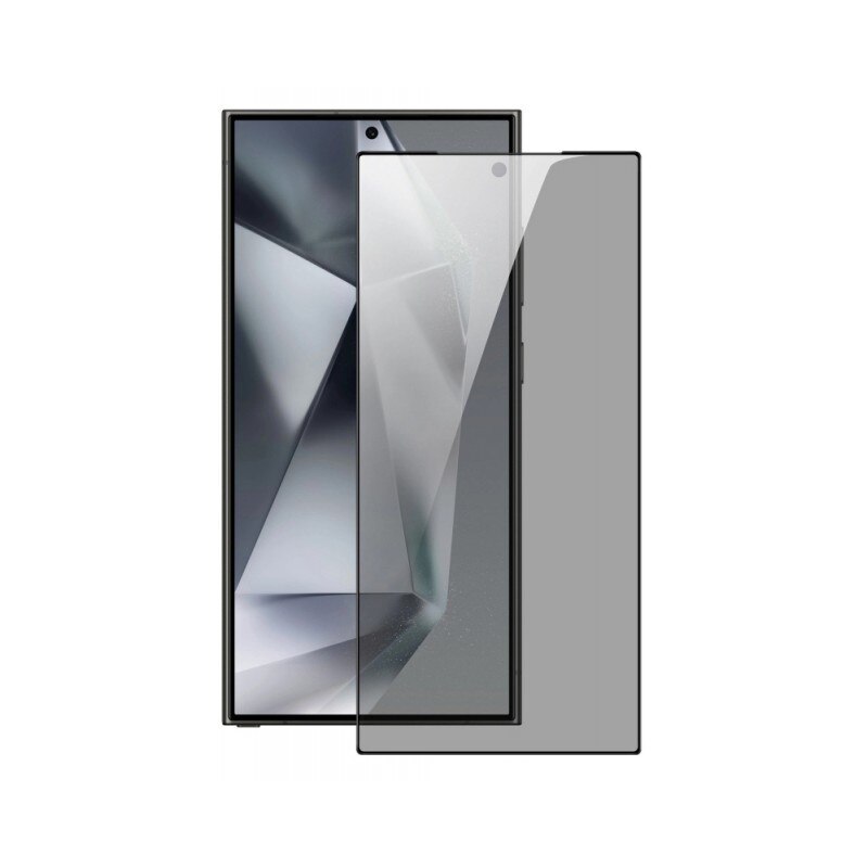 Folie Sticla Securizata Upzz Rinbo Privacy, Compatibila Samsung Galaxy S24 Ultra, Full Glue 6d, Functioneaza Amprenta, AntiSpy