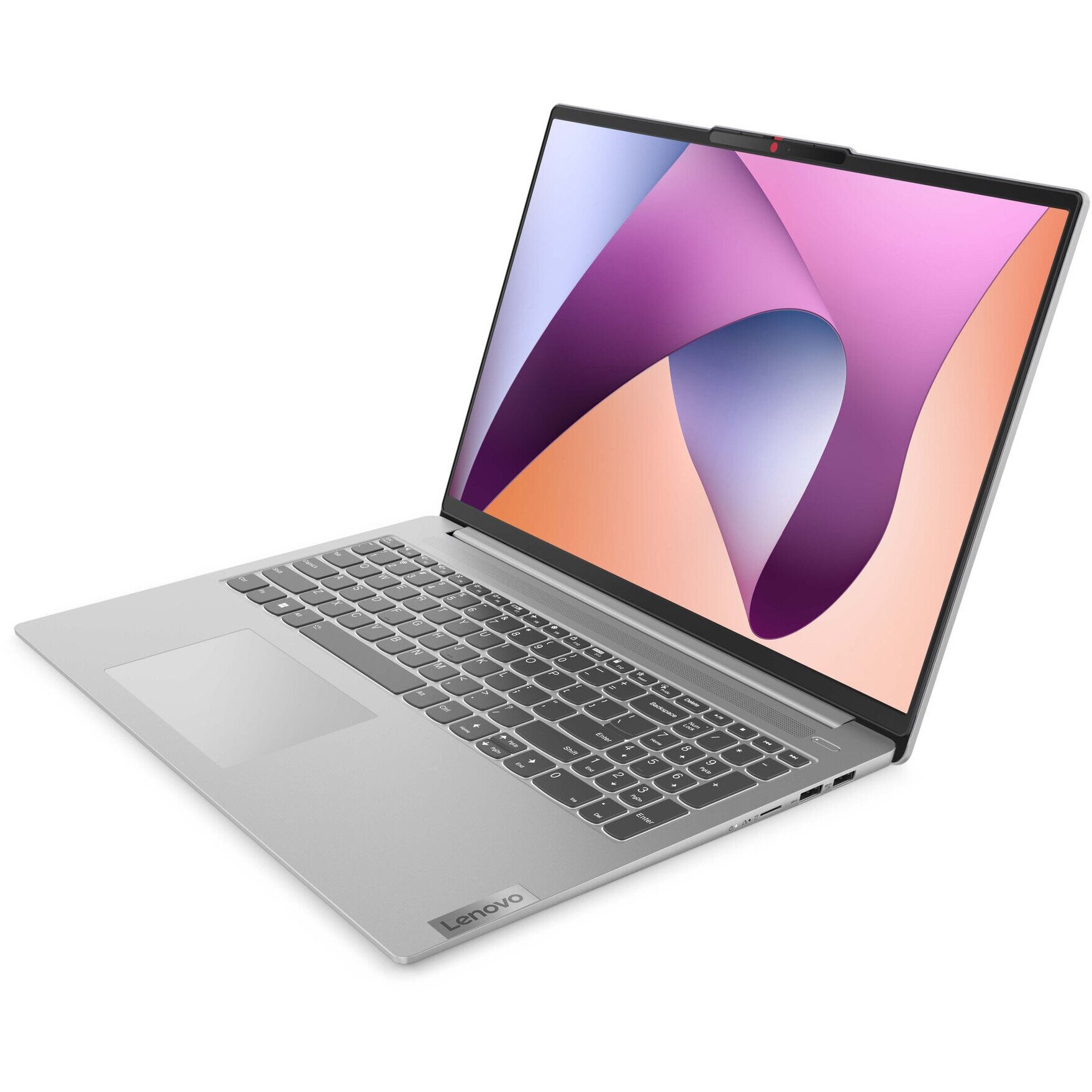 Laptop Lenovo IdeaPad Slim 5 16IRL8, 16" WUXGA 1920x1200 IPS 300nits, Intel Core i5-13420H 8-core, 16 GB DDR5, 1TB SSD m2 PCIe, Intel Iris Xe Graphics, Aluminium Case 1.89 kg Cloud Grey