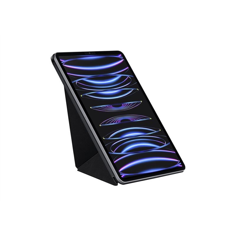 Husa PITAKA Folio 2 compatibila cu iPad Pro 12.9 inch 2018/2020/2021/2022 si iPad Air 13 inch 2024 Black