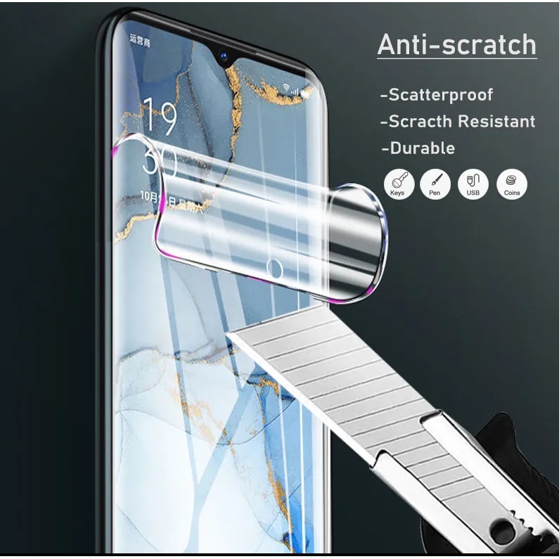 Folie protectie ecran, Hidrogel Premium Regenerabil, Compatibila cu Samsung Galaxy A54