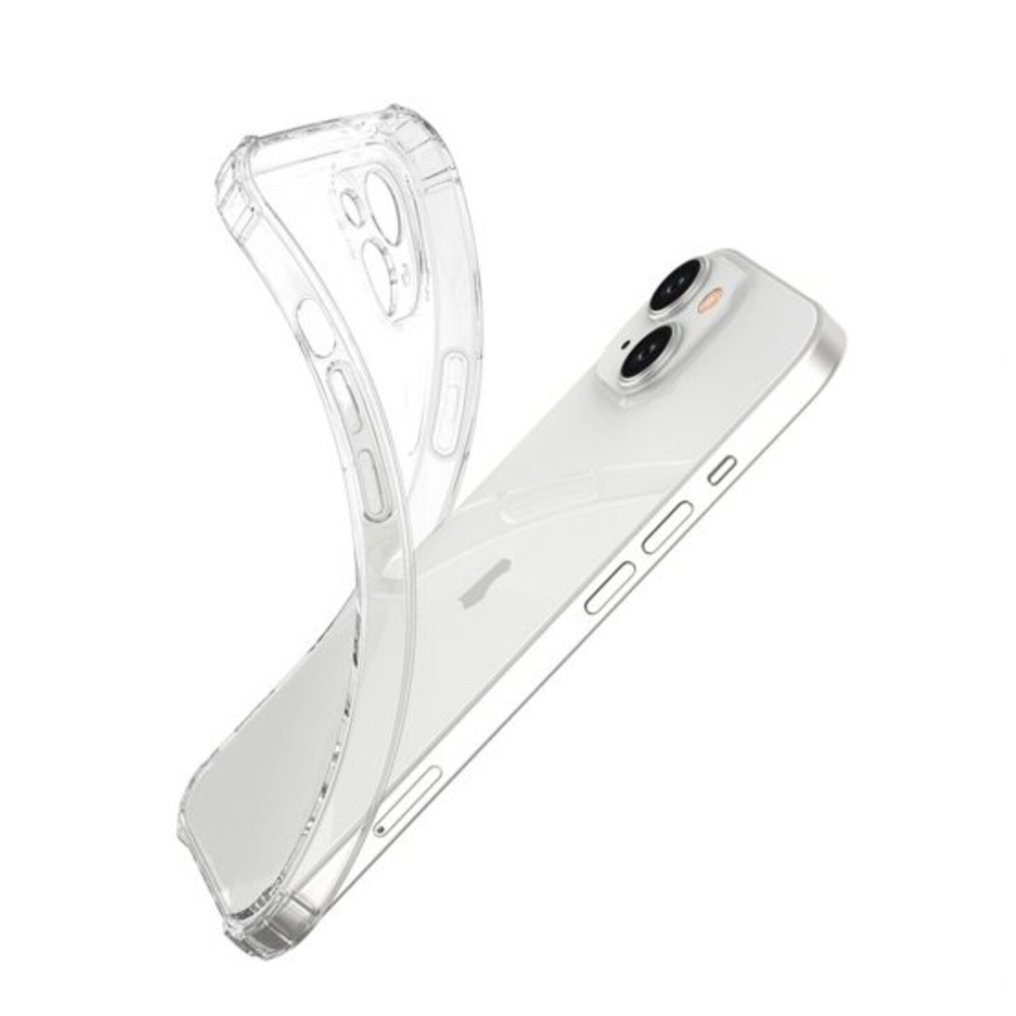 Husa din silicon Planet Tech pentru iPhone 16 Pro Max, Anti-Soc cu protectie pentru camera, Rezistenta la socuri, Transparenta