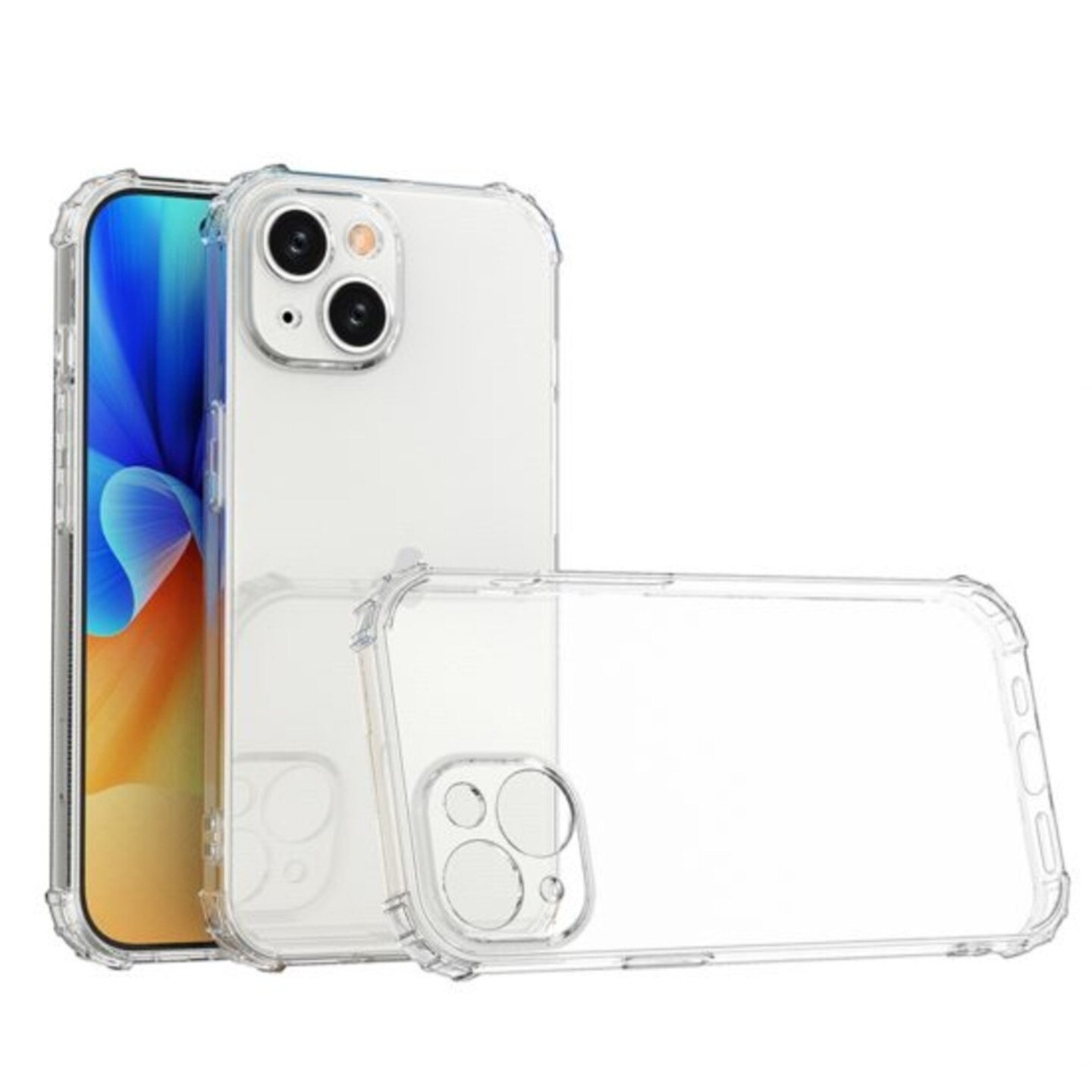 Husa din silicon Planet Tech pentru iPhone 16 Pro Max, Anti-Soc cu protectie pentru camera, Rezistenta la socuri, Transparenta