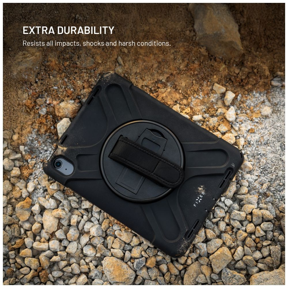 Husa armor FIXED Rugged Tab pentru Samsung Galaxy Tab A9, black