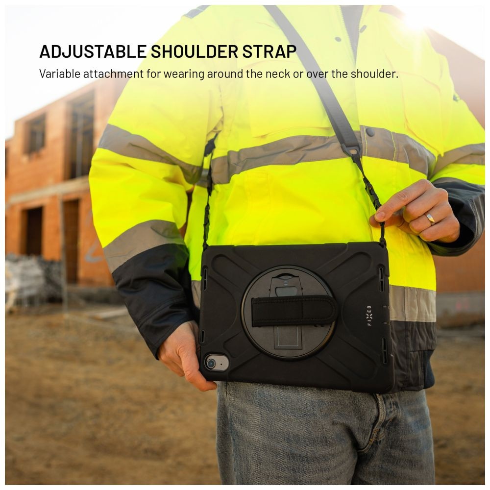 Husa armor FIXED Rugged Tab pentru Samsung Galaxy Tab A9, black