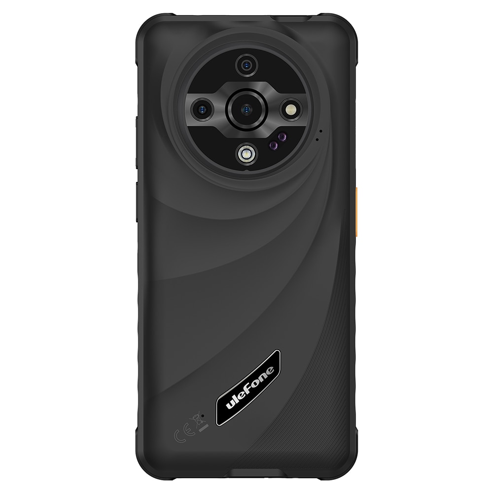Telefon mobil Ulefone Armor X31, Dual SIM, 4G, Octa-Core Mediatek Helio G91, IPS 6.56-inch 90Hz HD+, 12GB RAM (6GB + 6GB RAM), 128GB, 6050mAh, NFC, IP68, Android 14, Black