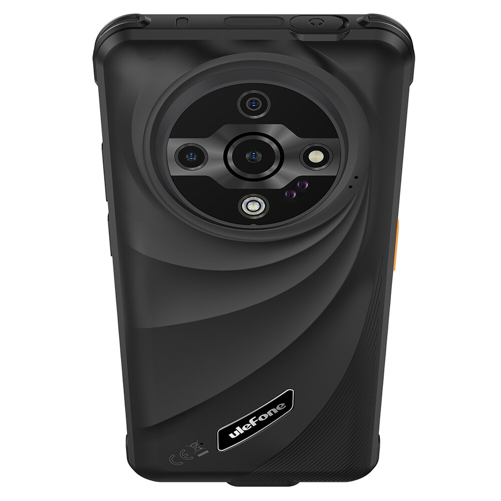Telefon mobil Ulefone Armor X31, Dual SIM, 4G, Octa-Core Mediatek Helio G91, IPS 6.56-inch 90Hz HD+, 12GB RAM (6GB + 6GB RAM), 128GB, 6050mAh, NFC, IP68, Android 14, Black