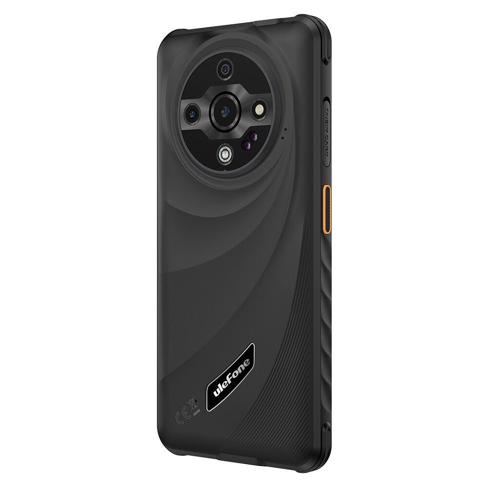 Telefon mobil Ulefone Armor X31, Dual SIM, 4G, Octa-Core Mediatek Helio G91, IPS 6.56-inch 90Hz HD+, 12GB RAM (6GB + 6GB RAM), 128GB, 6050mAh, NFC, IP68, Android 14, Black