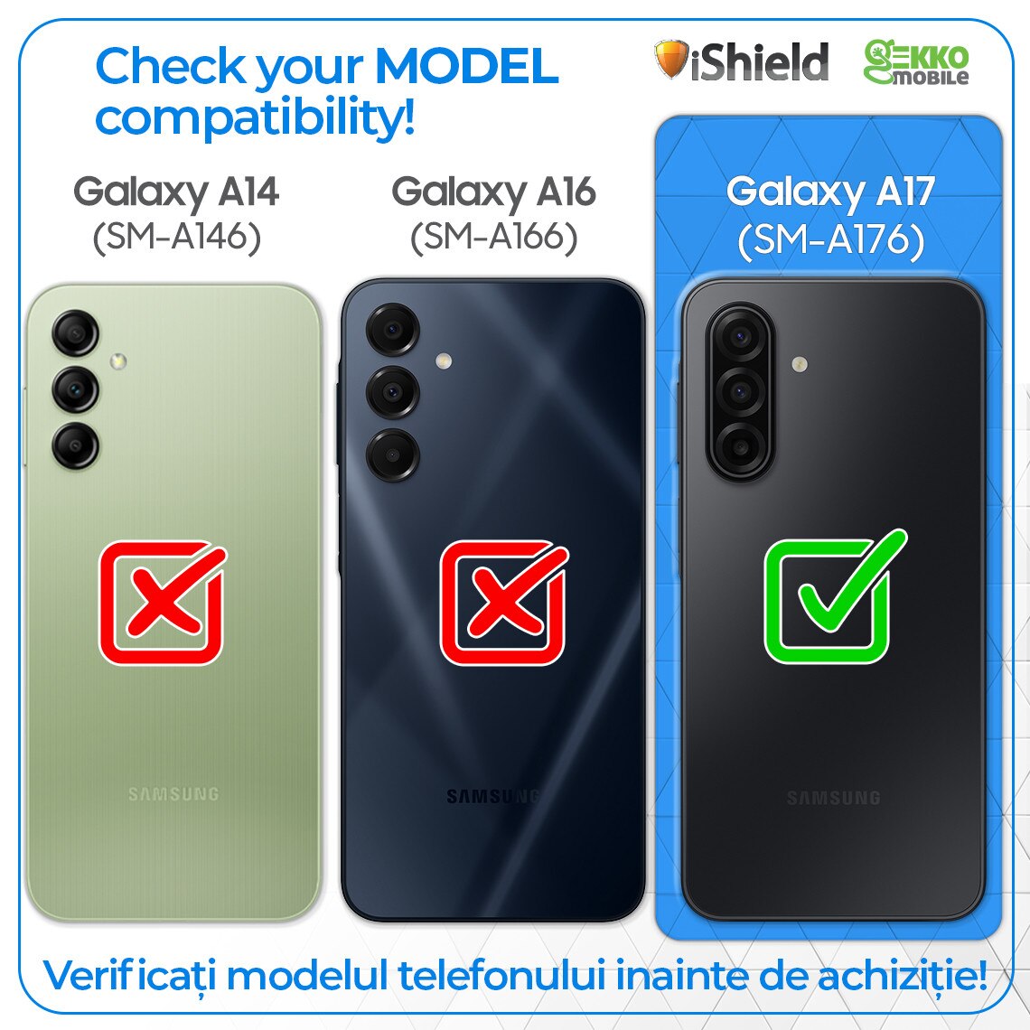 Husa Flip pentru Samsung Galaxy A17, tip carte cu inchidere magnetica, compartiment pentru carduri, functie Stand, Neagra