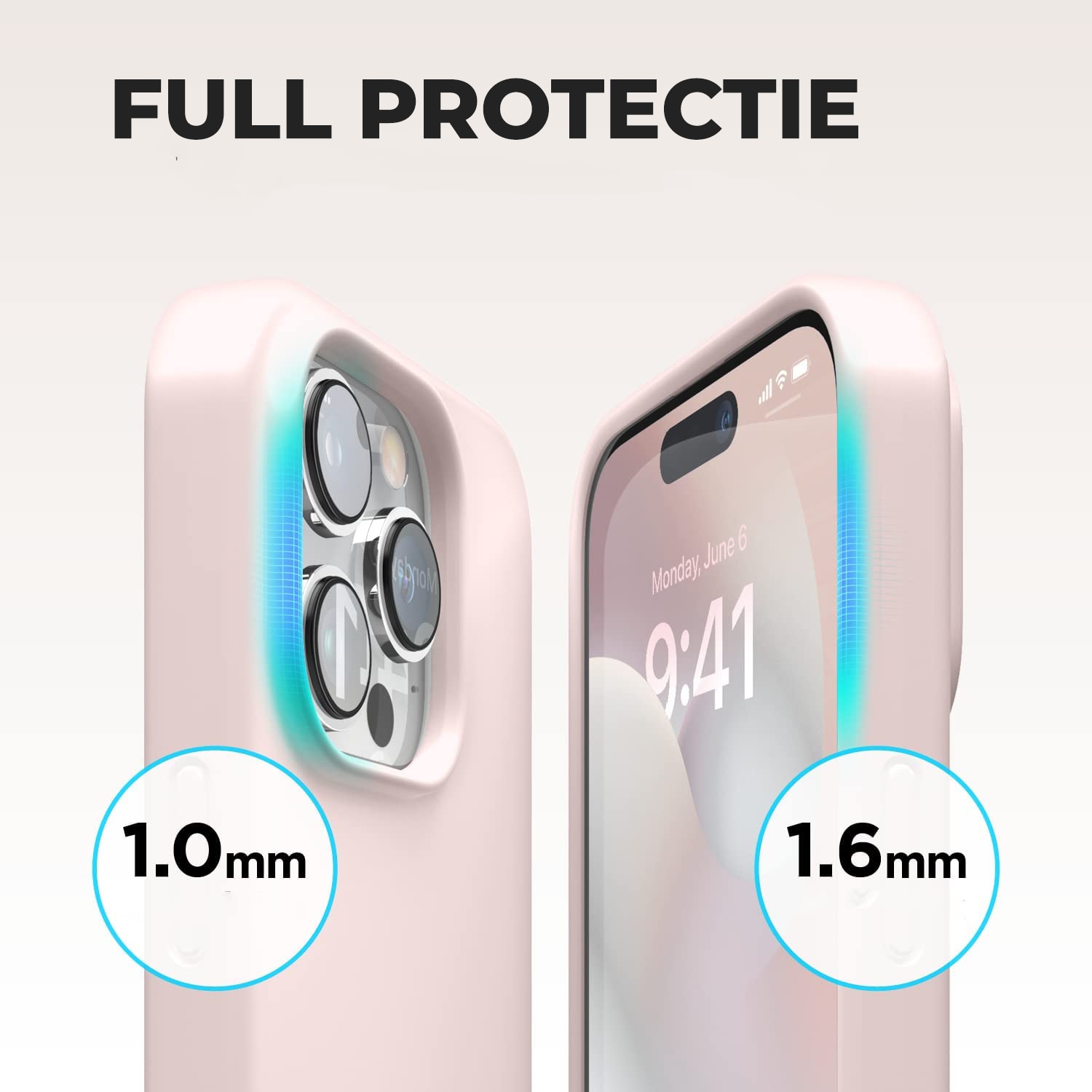 Husa Daden® Soft Silicone compatibila cu iPhone 11 Pro, Interior din Microfibra, Protectie sporita, Roz