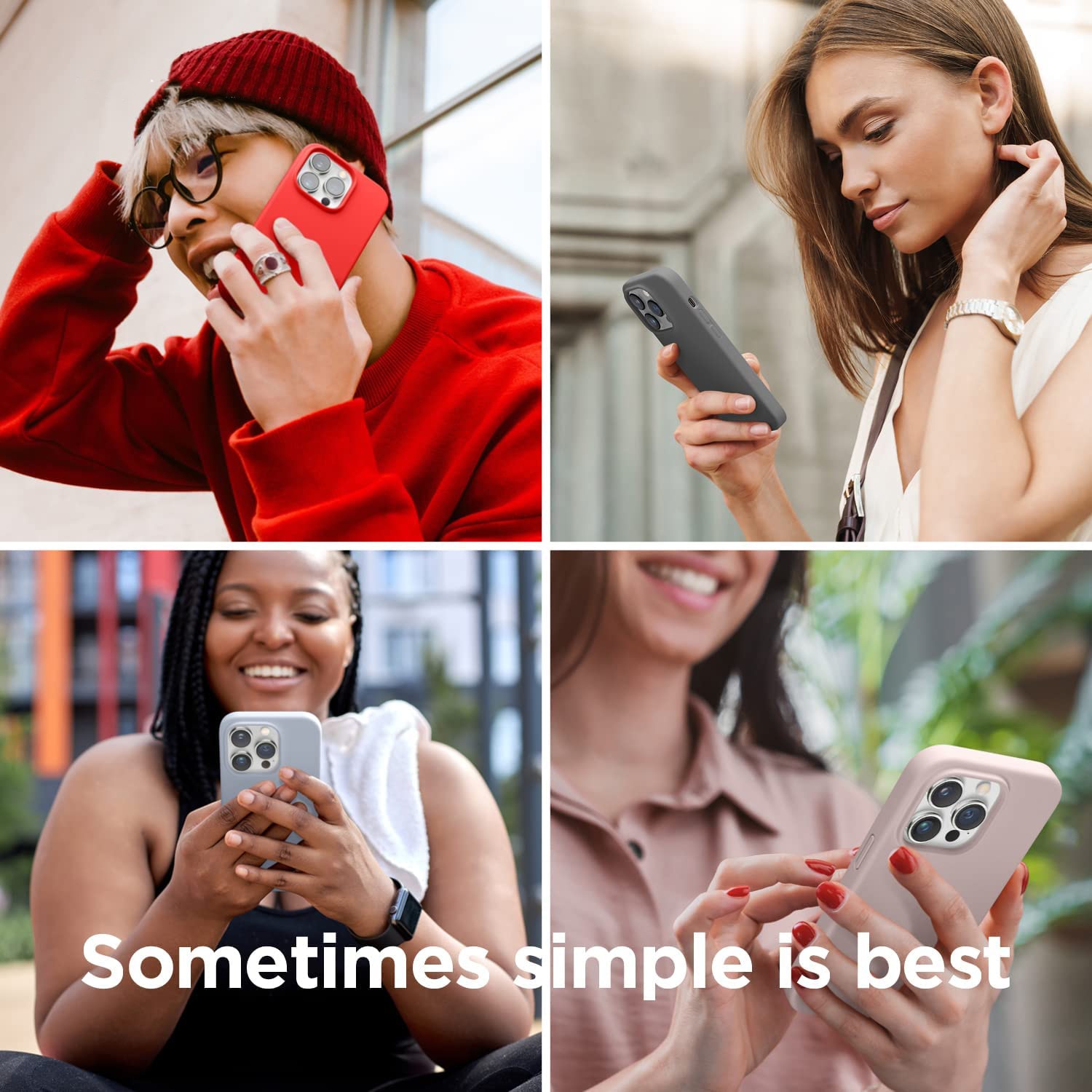 Husa Daden® Soft Silicone compatibila cu iPhone 11 Pro, Interior din Microfibra, Protectie sporita, Roz