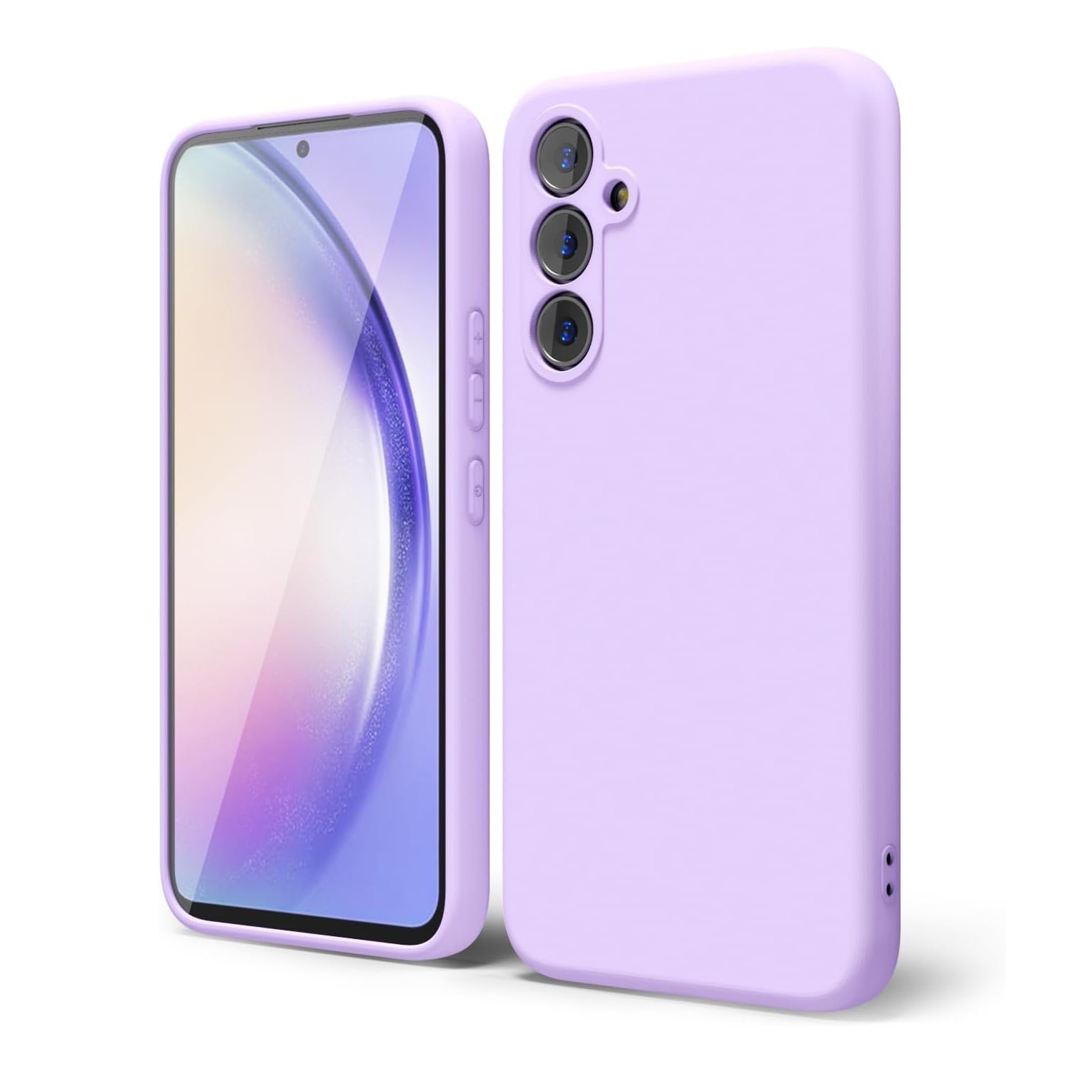 Husa pentru Samsung S23 FE Premium Silicon Daden®, Protectie Camera, Antisoc, Calitate Premium, Violet