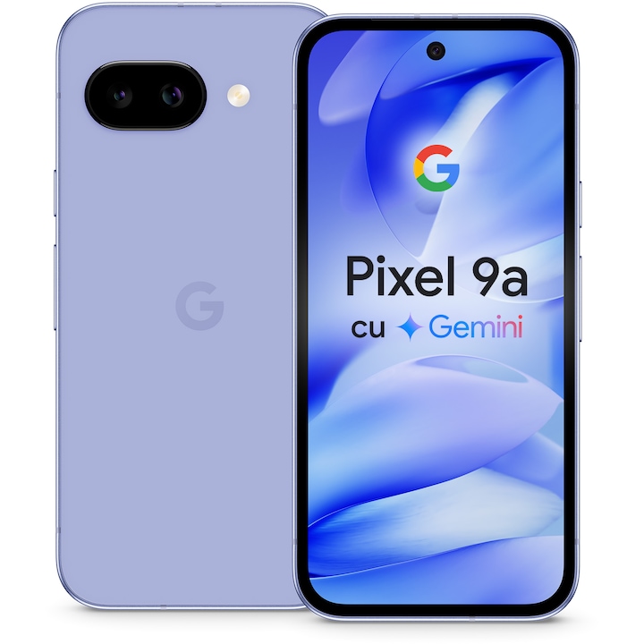 RESIGILAT: Telefon mobil Google Pixel 9a, 256GB, 8GB RAM, 5G, Iris
