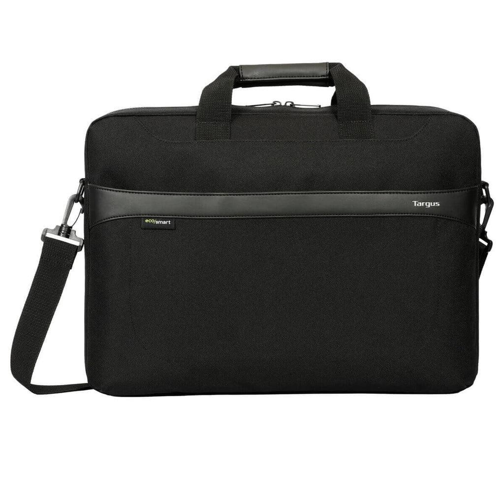 Geanta laptop Targus GeoLite EcoSmart Essential, 15-16", negru, cu bretea de umar