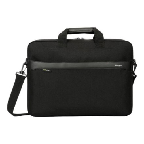 Geanta laptop Targus GeoLite EcoSmart Essential, 15-16", negru, cu bretea de umar