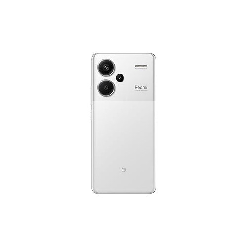 Telefon mobil Xiaomi Redmi Note 13 Pro Plus 5G 12/512 White Bundle cu Husa Gri Inchis, Ecran de 6.67 inch, Smartphone Deblocat, Baterie de 5000 mAh, Memorie ROM de 512GB, RAM de 12GB, Android 13
