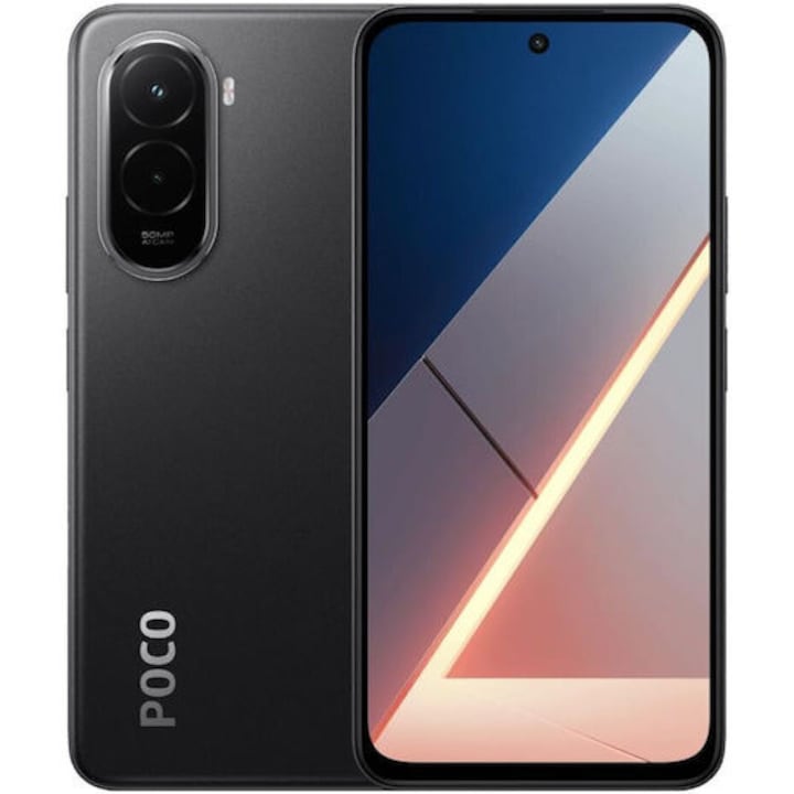 Telefon mobil Xiaomi Poco M7, 8GB RAM, 256GB, 7000mAh, Negru