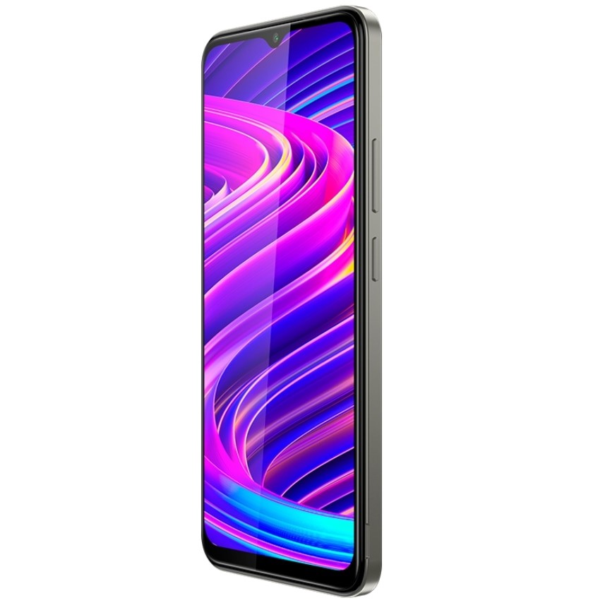 Telefon Mobil Kruger&Matz Flow 11, Procesor Unisoc SC9863A Octa-Core, Ecran IPS 6.56", 4GB RAM, 64GB Flash, Camera 13 MP, Wi-Fi, 4G, Dual SIM, Android Gri