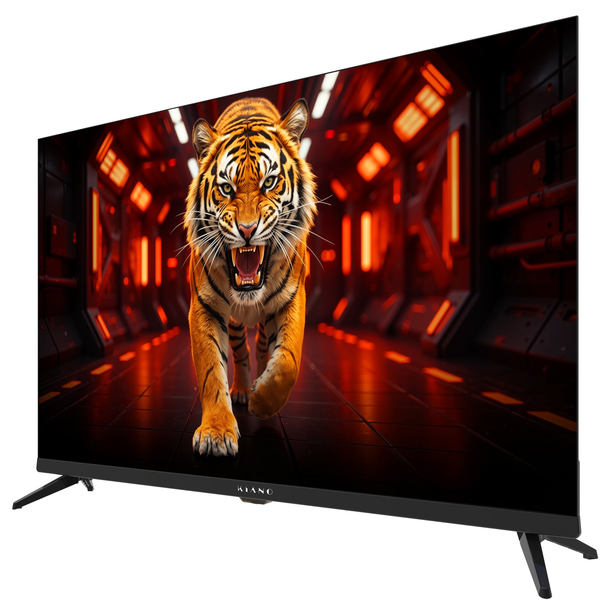 Televizor Smart LED Kiano Elegance 32 inch(81cm) HD Tizen OS Powered by Samsung WiFi Integrat Gaming GeForce NOW Samsung TV Plus 3x HDMI 2x USB Conectivitate