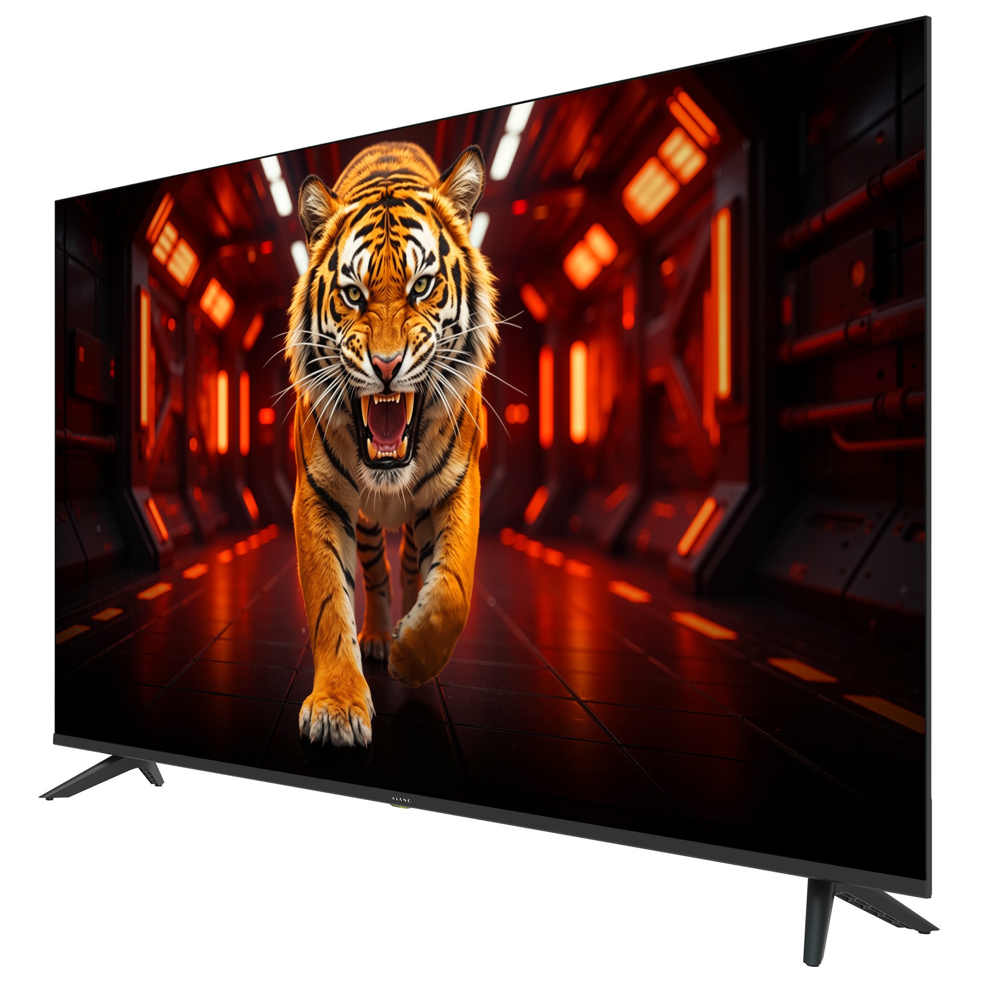 Televizor Smart Kiano Elegance 50 inch, (125.7cm) 4K Ultra HD, Tizen OS Powered by Samsung, Gaming in Cloud GeForce NOW, HDR, Sunet Dolby Audio, Acces Rapid Netflix Disney+ HBO Max Spotify