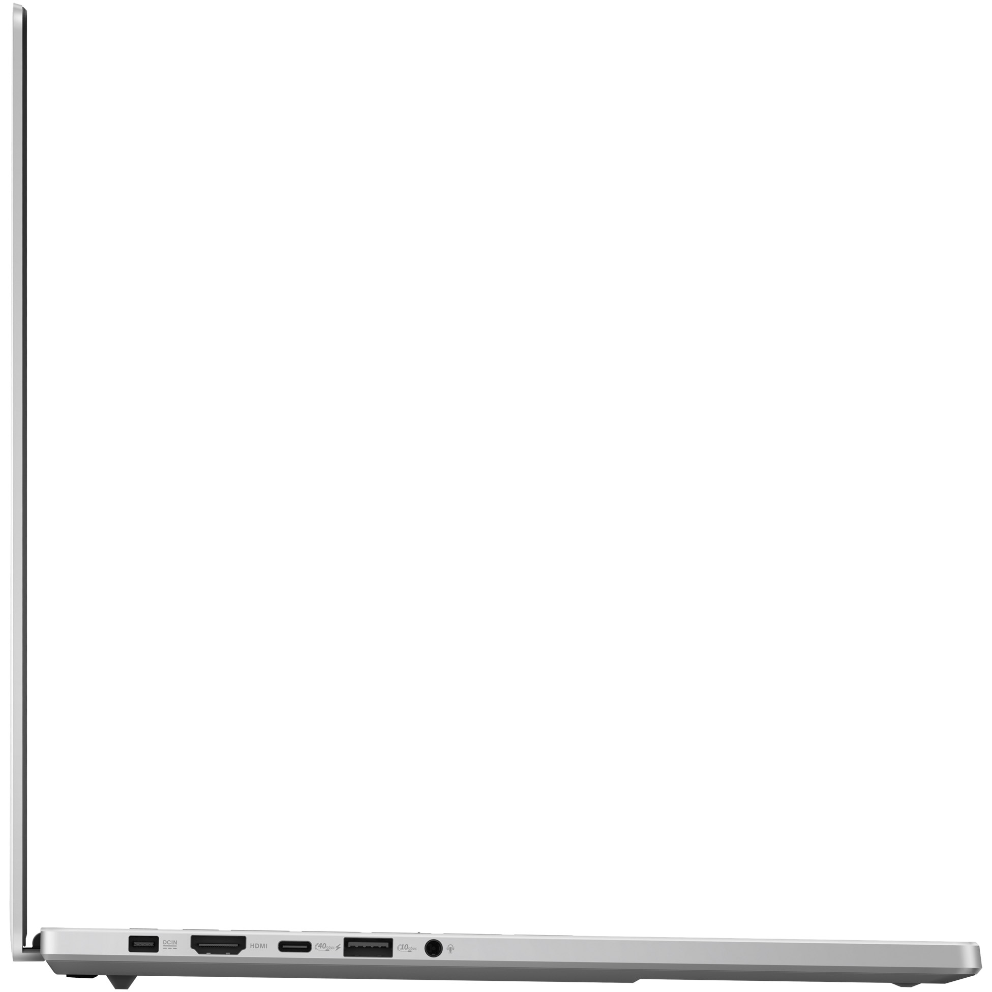 Laptop Gaming ASUS ROG Zephyrus G16 GA605WI cu procesor AMD Ryzen™ AI 9 HX 370 pana la 5.1GHz, 16", WQXGA, OLED, 240Hz, 32GB LPDDR5x, 1TB SSD, NVIDIA® GeForce RTX™ 4070 8GB GDDR6, No OS, PLATINUM WHITE