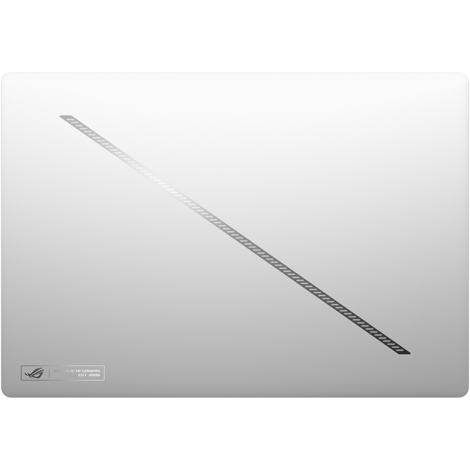 Laptop Gaming ASUS ROG Zephyrus G16 GA605WI cu procesor AMD Ryzen™ AI 9 HX 370 pana la 5.1GHz, 16", WQXGA, OLED, 240Hz, 32GB LPDDR5x, 1TB SSD, NVIDIA® GeForce RTX™ 4070 8GB GDDR6, No OS, PLATINUM WHITE