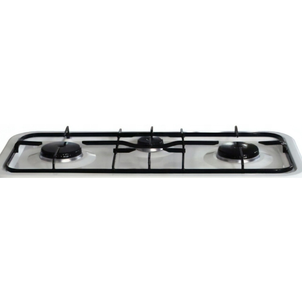Plita gaz, GASMASTER BG-03C, 3 arzatoare, 3.35 kW, alb, 59x39x10cm