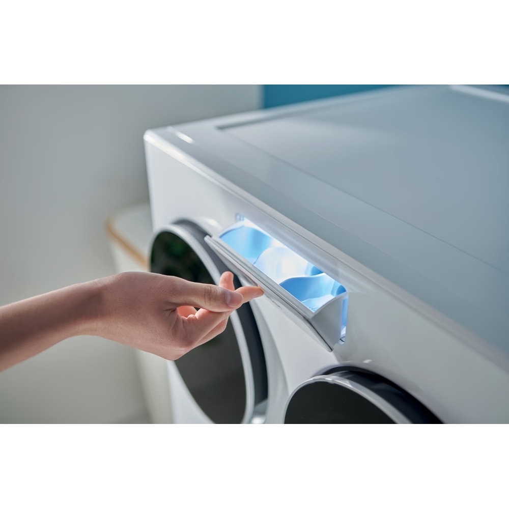 Masina de spalat CANDY MultiWash MQD 410CBL9-PL cu inteligenta artificiala, 3 cuve, 10+1+1kg 1400 RPM, Dozare automata, sterilizare anitimicrobiana UV, dim 107 x 59 x60 cm, alb