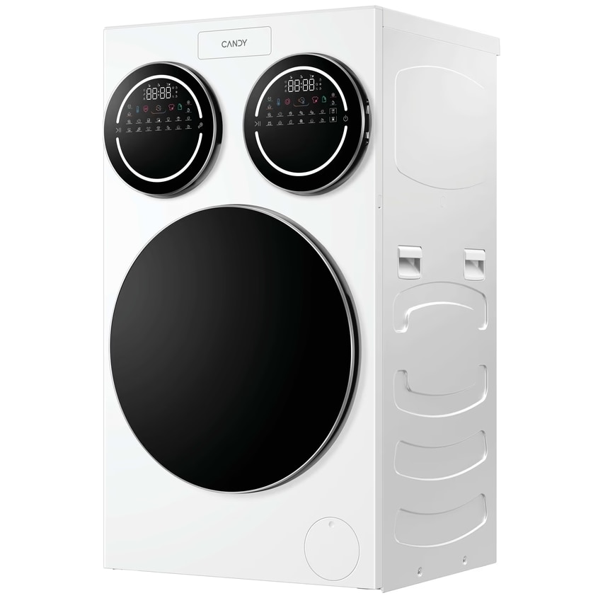 Masina de spalat CANDY MultiWash MQD 410CBL9-PL cu inteligenta artificiala, 3 cuve, 10+1+1kg 1400 RPM, Dozare automata, sterilizare anitimicrobiana UV, dim 107 x 59 x60 cm, alb