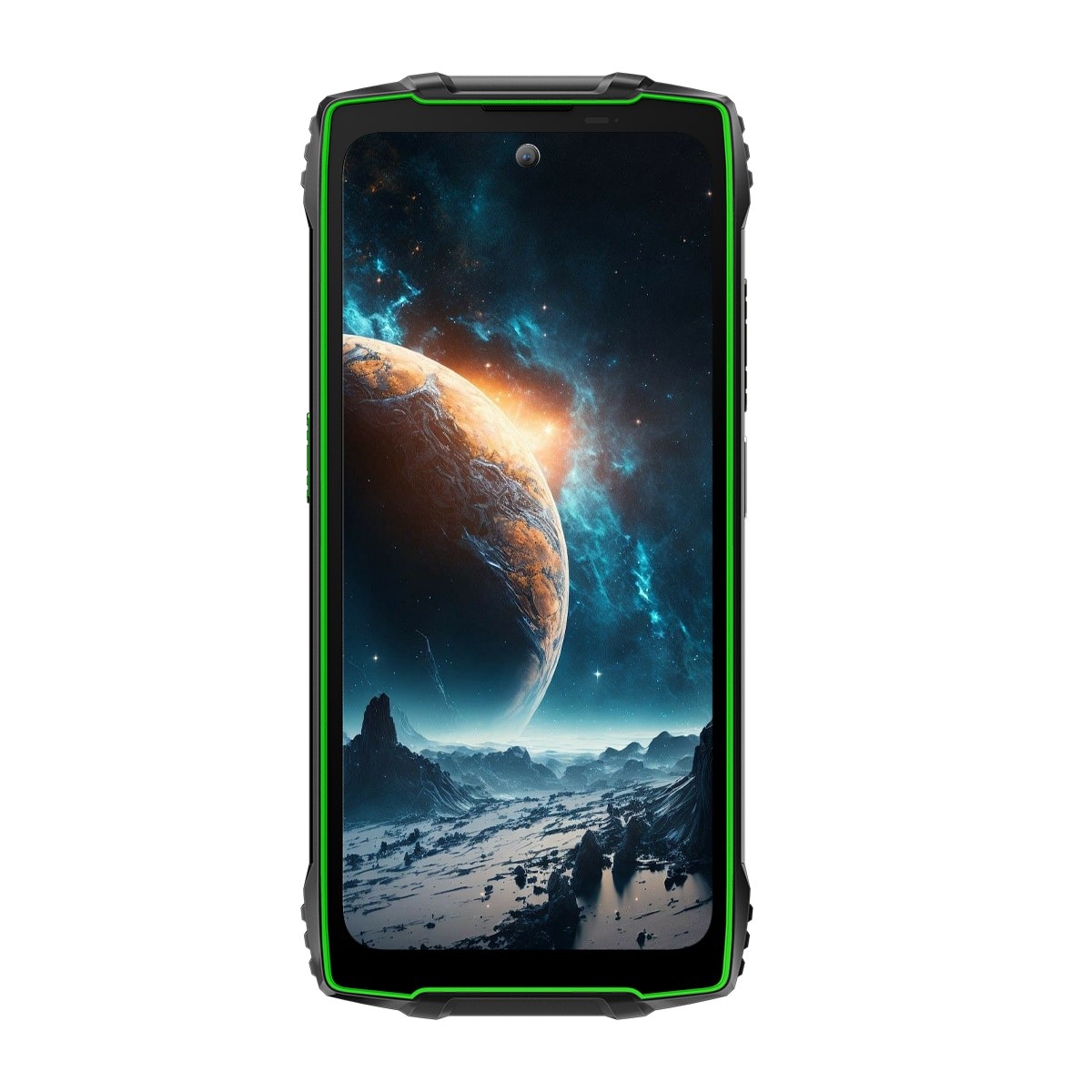 Telefon mobil Blackview BV8200, 6.497" FHD+, 120Hz, 36GB RAM(12GB + 24GB extensibili 2To), 256GB ROM, Android 14, 8800mAh, 8 cores, Dual SIM, NFC/Amprenta/caracteristici faciale, Verde
