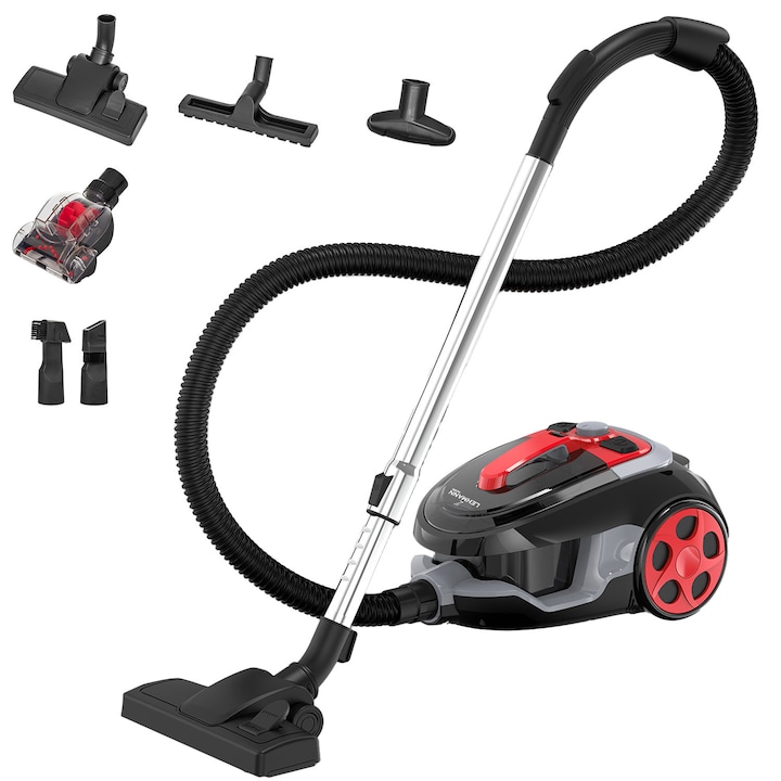 Aspirator ciclon Lehmann LHOCV-8925, 4000W, HEPA, set complet