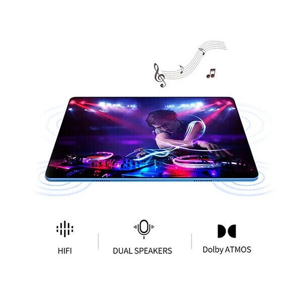 Tableta 10.1", Procesor Octa Core, 4GB RAM, 32GB stocare, Dual Camera, Android 8, 1280x800, Albastru with 4G LTE
